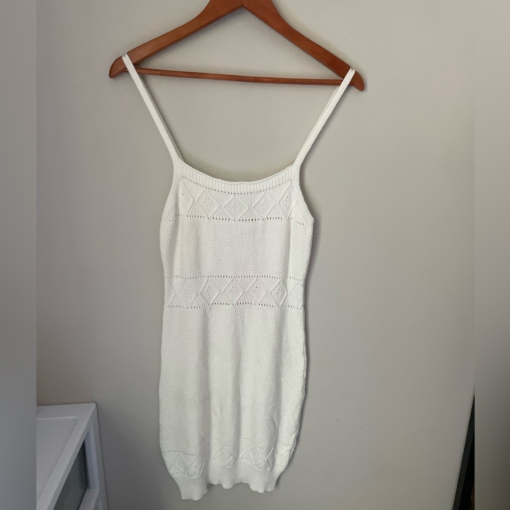 Hello Molly White Mini Dress